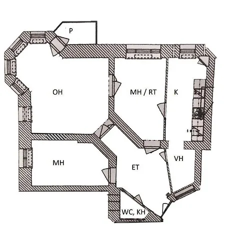 2ndhomes Center 2br By The Finnish National Theatre With Balcony And Park View * Helsínquia